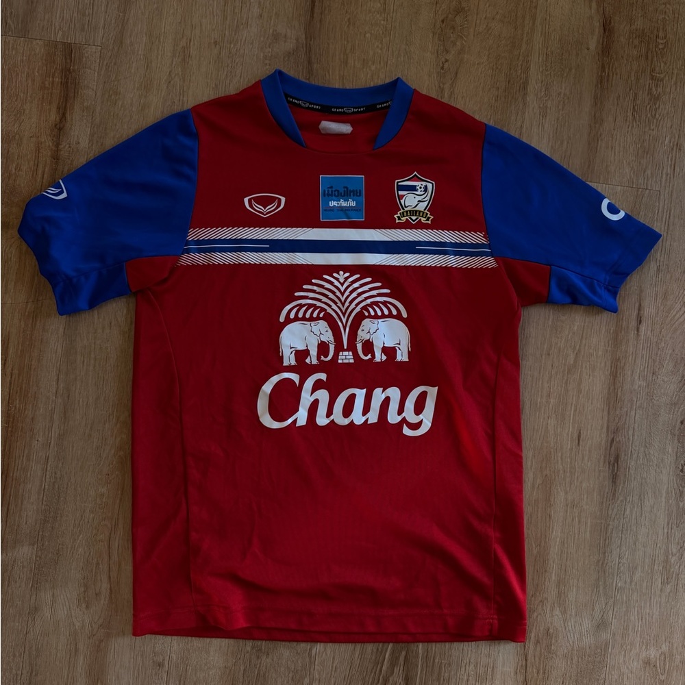 Red and Blue Shirt Bali Jersey